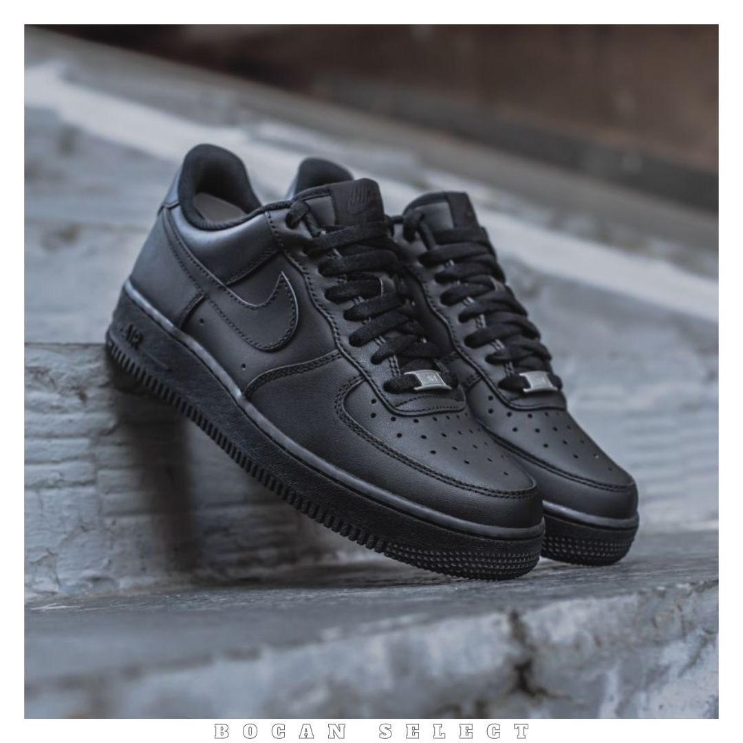 NIKE AIR FORCE 全黑 黑魂 女款 (DD8959-001)