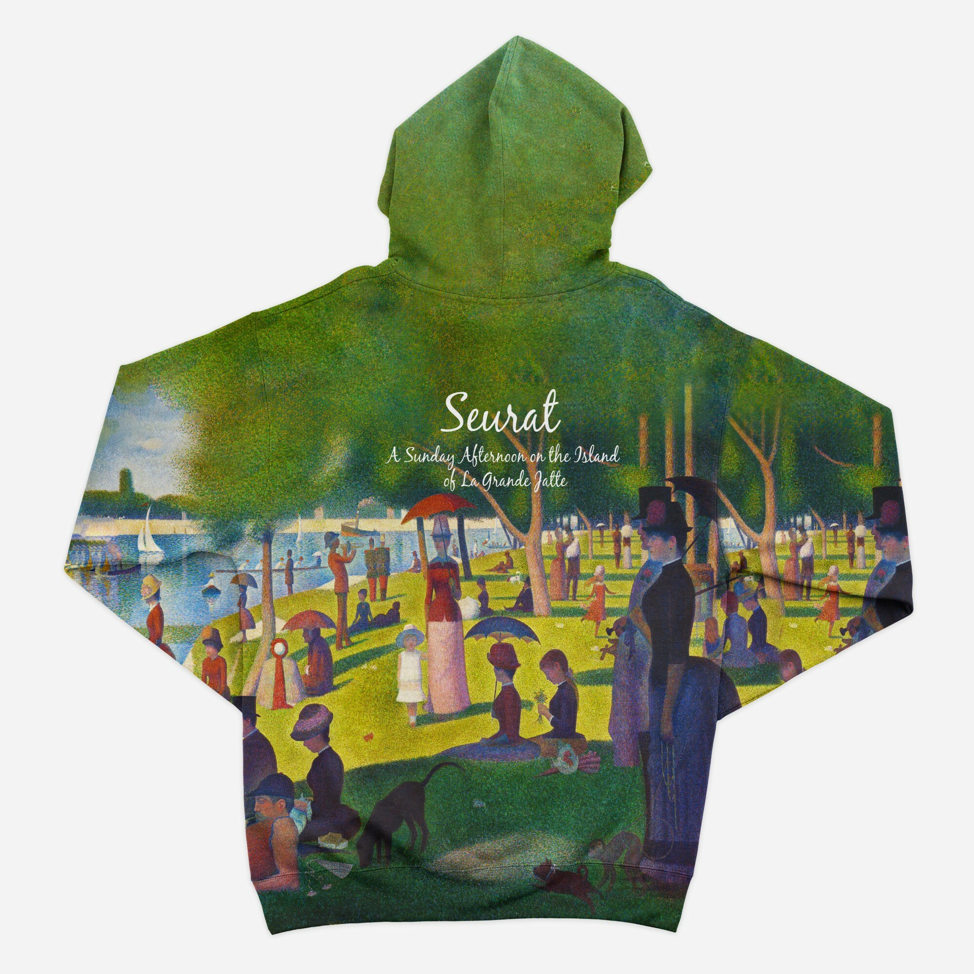 藝術滿版帽T｜秀拉《大碗島的星期天下午》