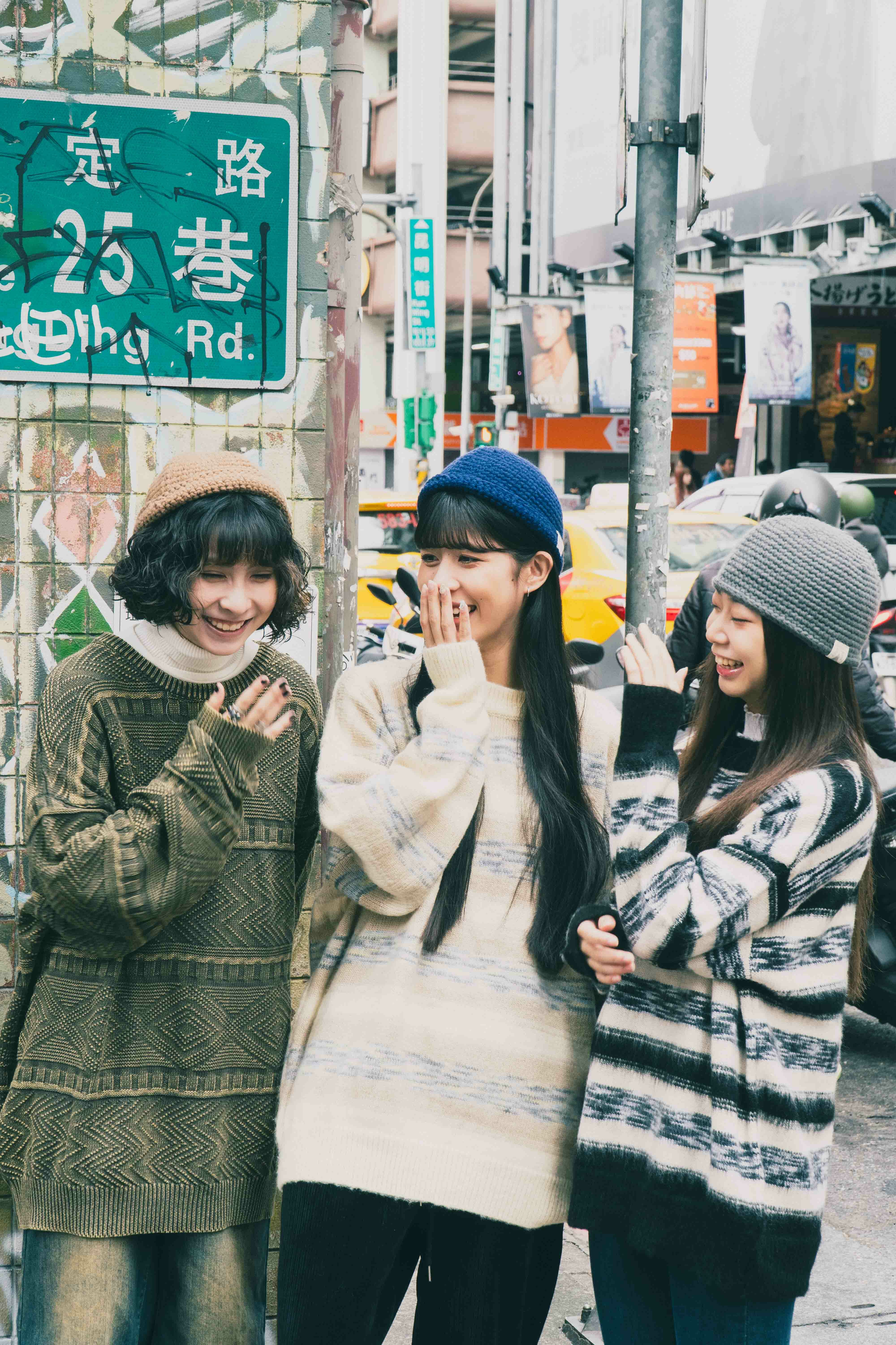 『Always_Good』自訂款 粗針織 兩種戴法 毛線帽 短毛帽