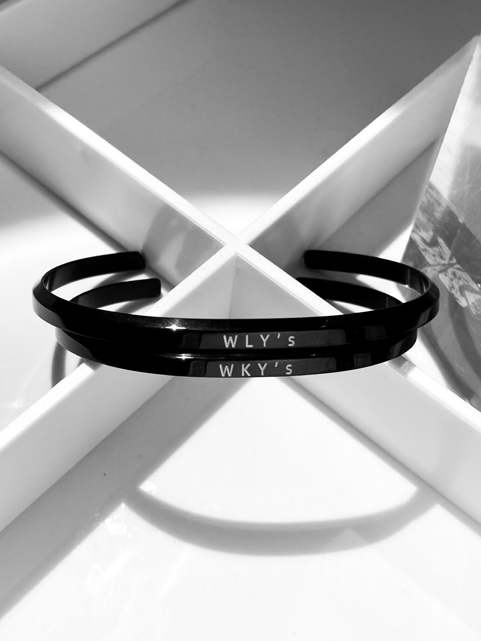 客製化情侶手鐲 H1 免費刻字