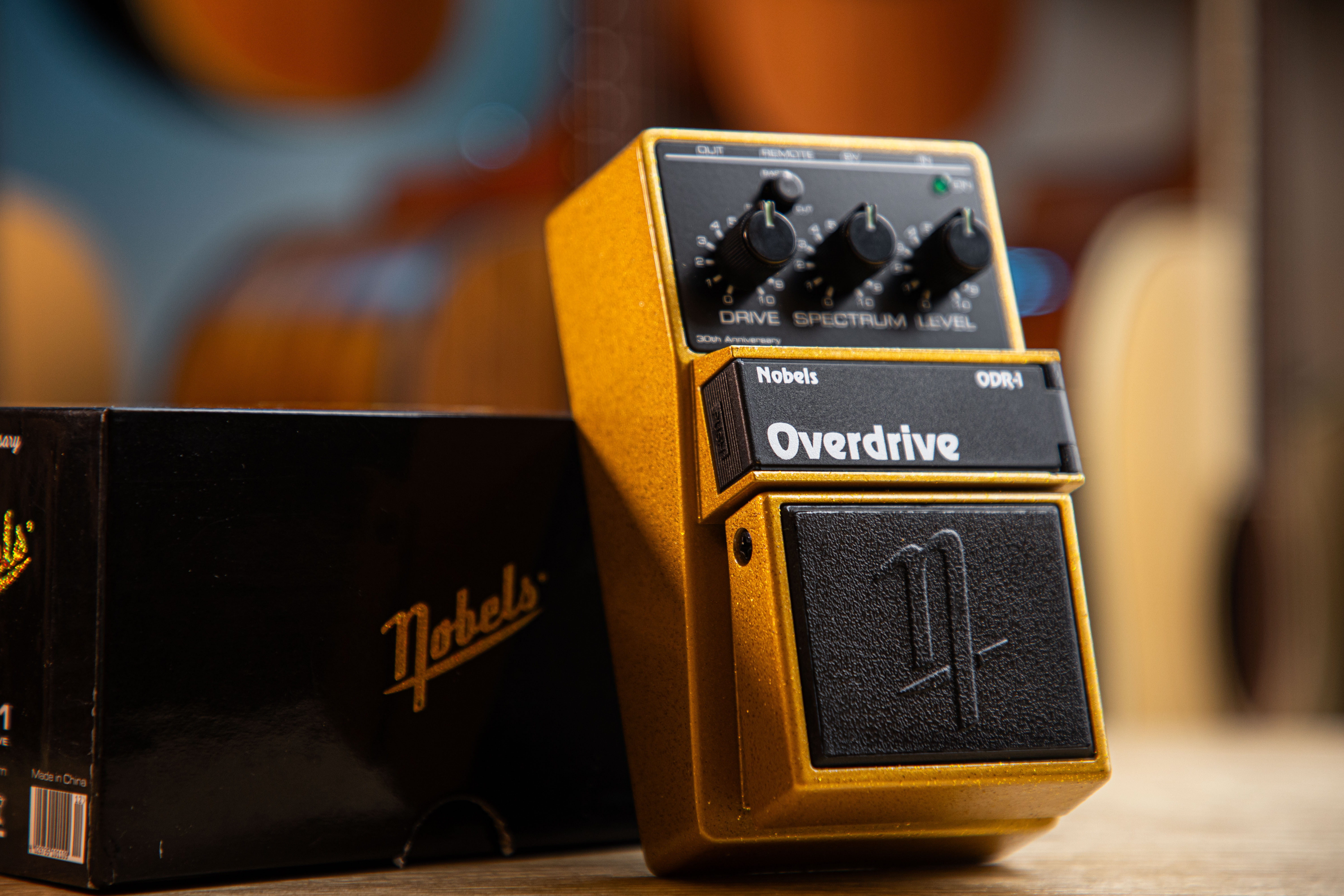 Nobles ODR-1 Natural OVERDRIVE 30th anniversary 金色限量版 破音效果器 單顆效果器