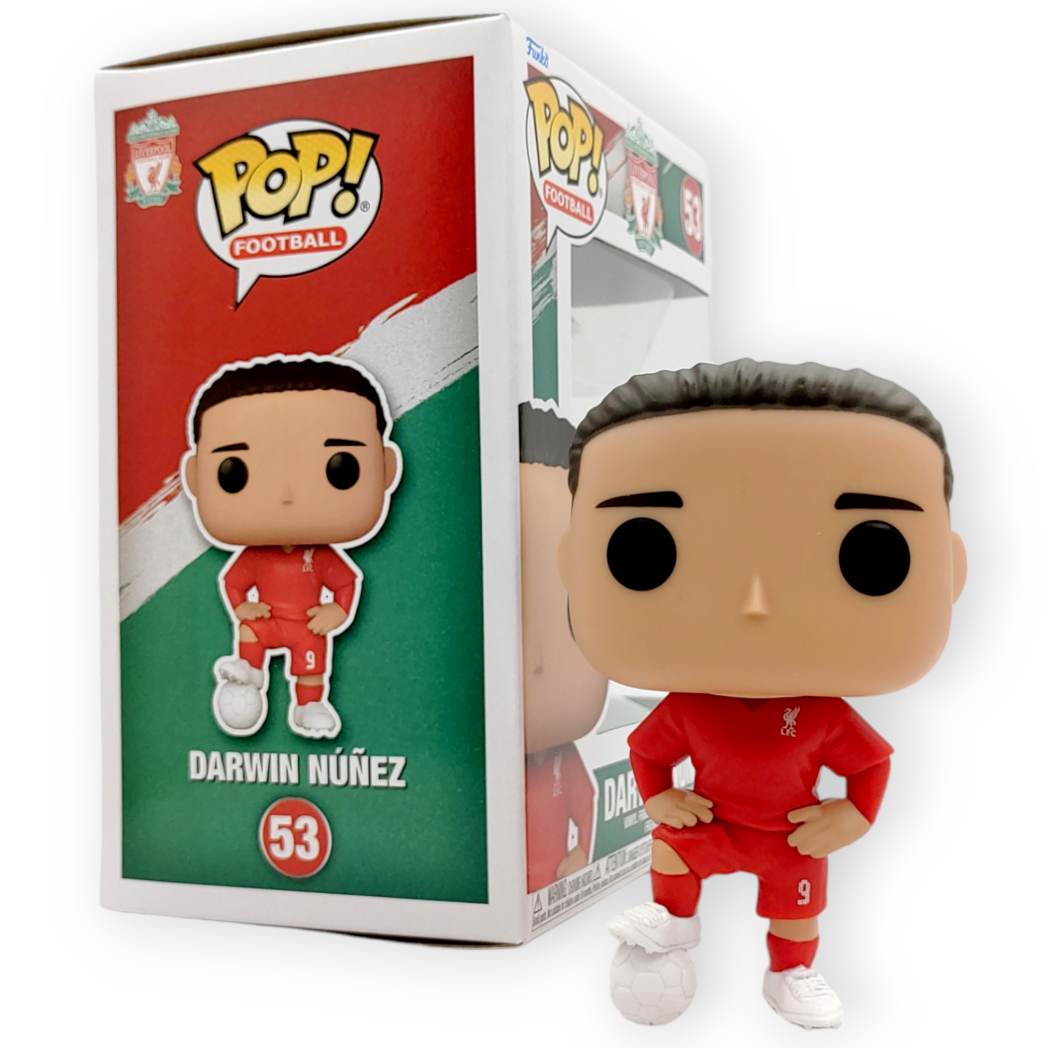 利物浦FUNKO POP!!紐尼斯DARWIN NUNEZ公仔 No.53