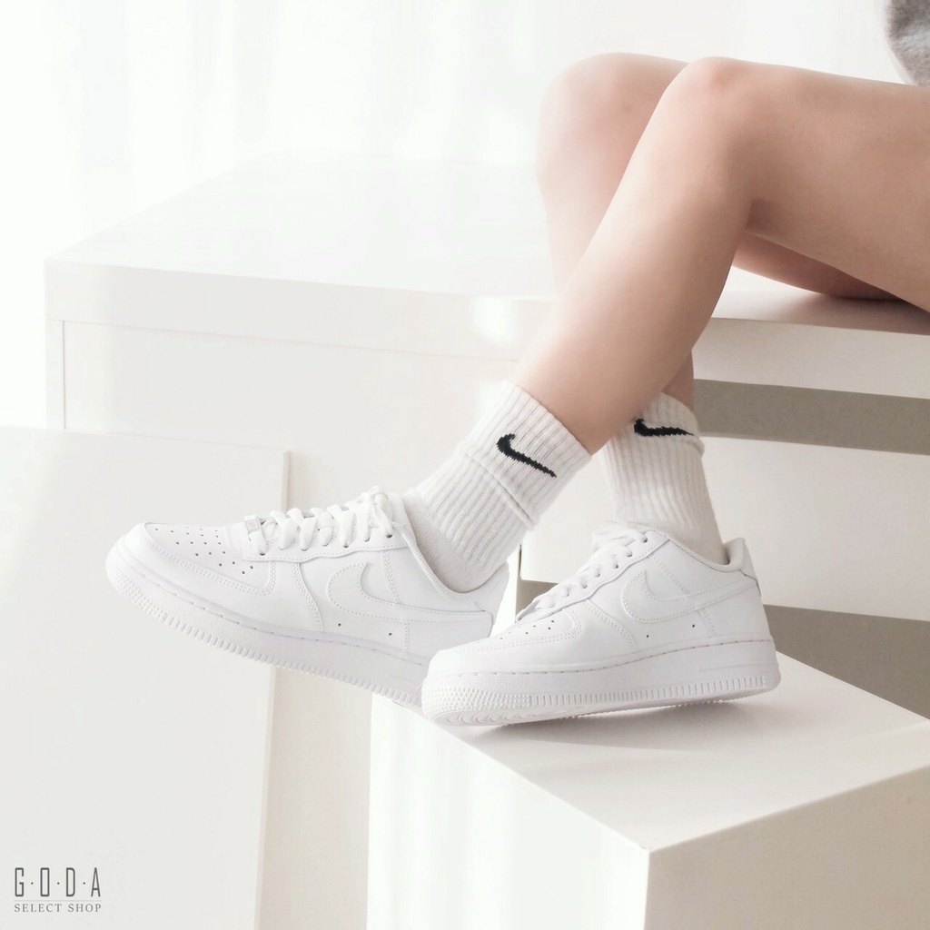 Nike Air Force 1 07 Wmns 經典全白 女鞋 低筒 休閒鞋 DD8959-100