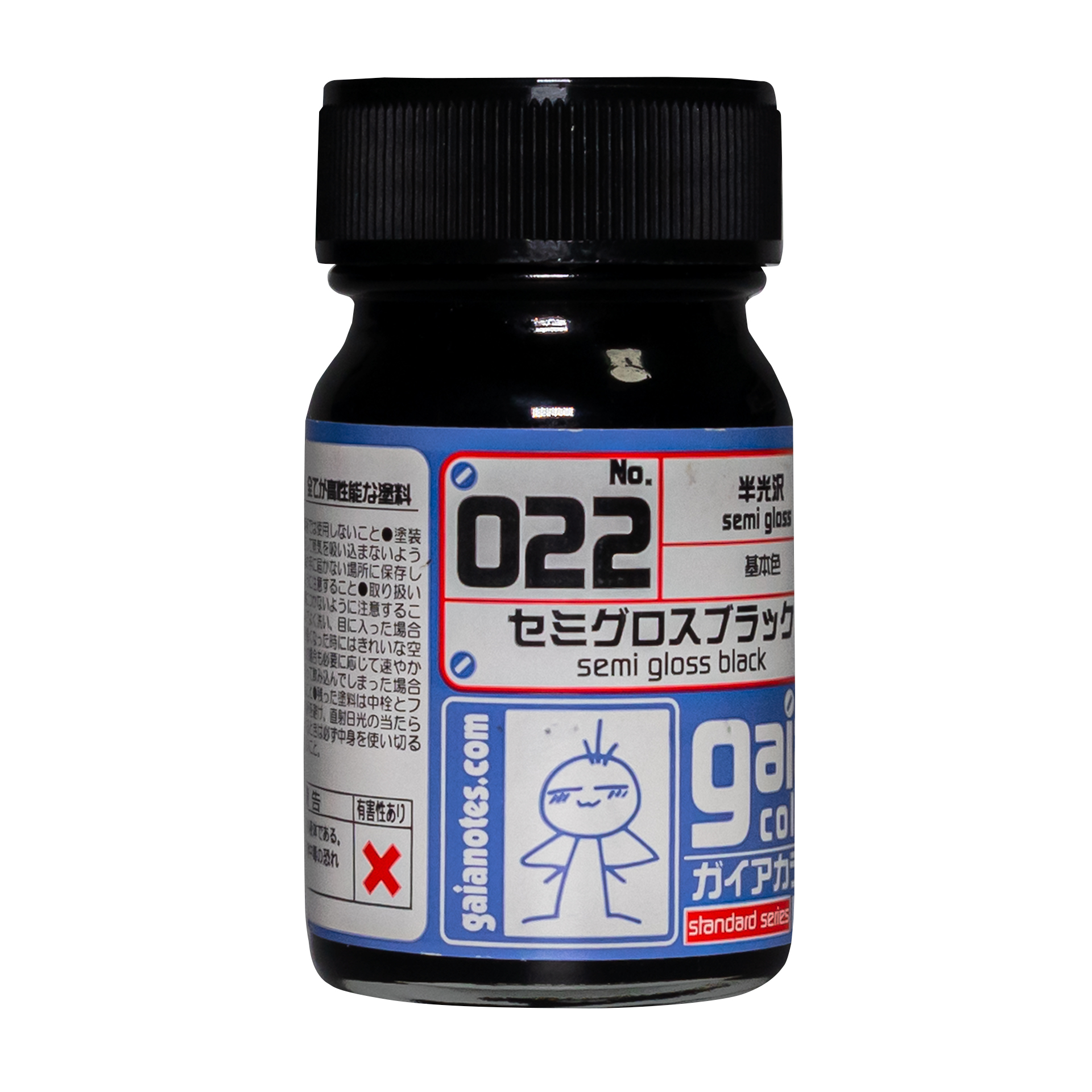 GAIA 蓋亞 GAIA-022 SEMI GROSS BLACK セミグロスブラック 15ML