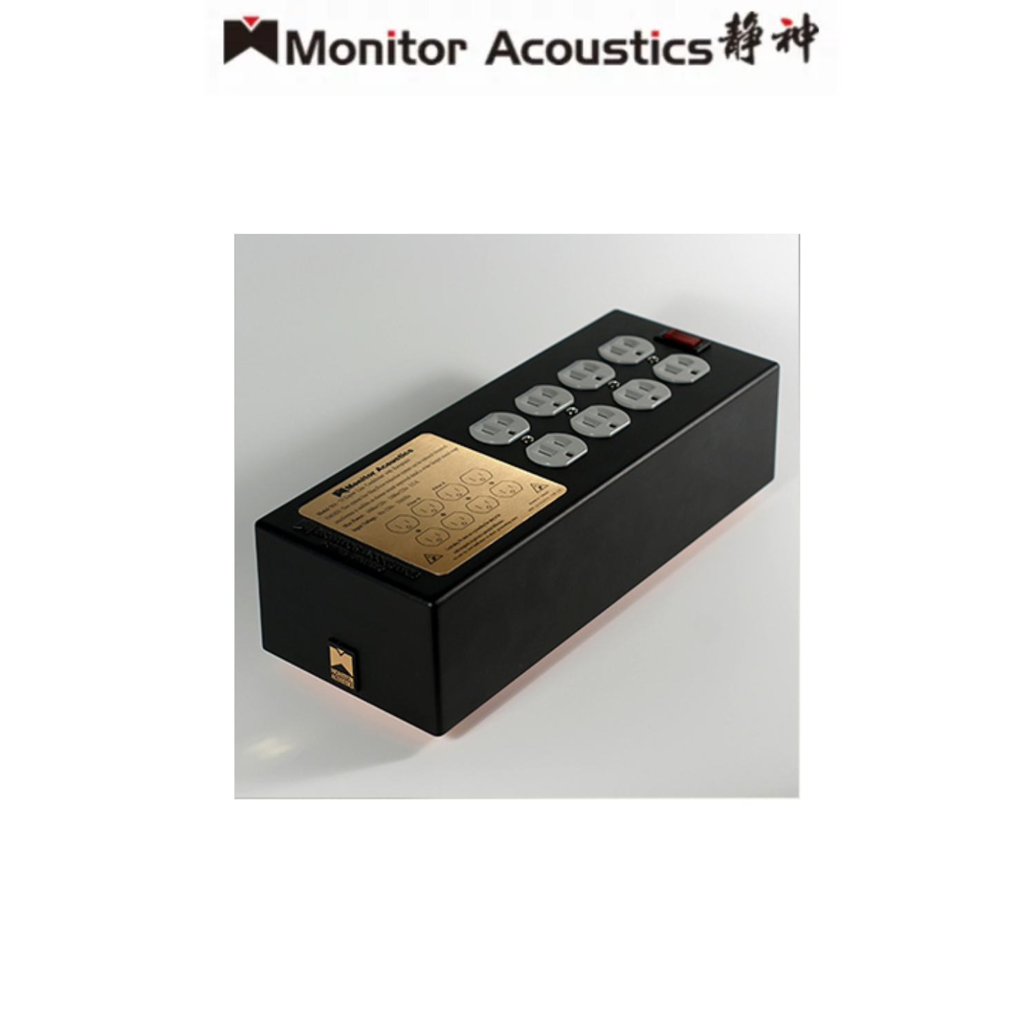 Monitor Acoustics T-8 Gold Breaker AC Power Filter Distributor