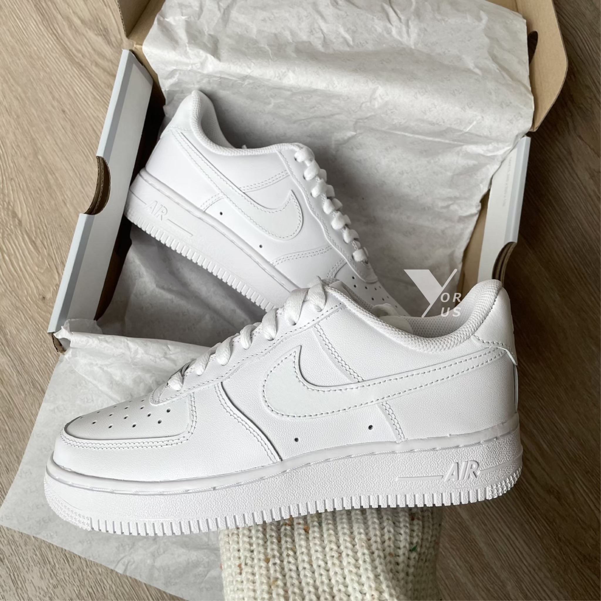 Nike Air Force 1 全白 女鞋（DD8959-100）