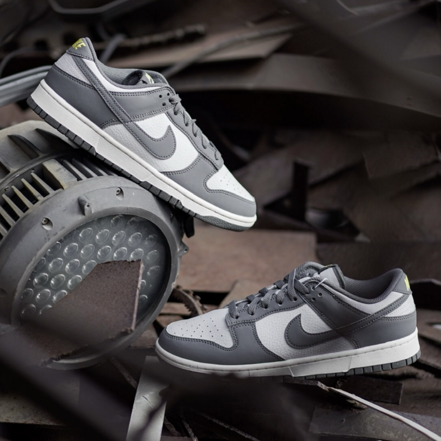 Nike Dunk Low Next Nature Smoke Grey 煙灰 奶油底 環保材質 螢光 特殊款