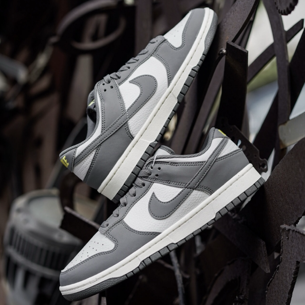 Nike Dunk Low Next Nature Smoke Grey 煙灰 奶油底 環保材質 螢光 特殊款