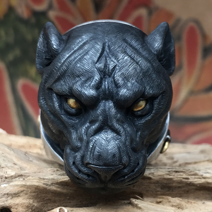 黑豹戒指,leopard ring