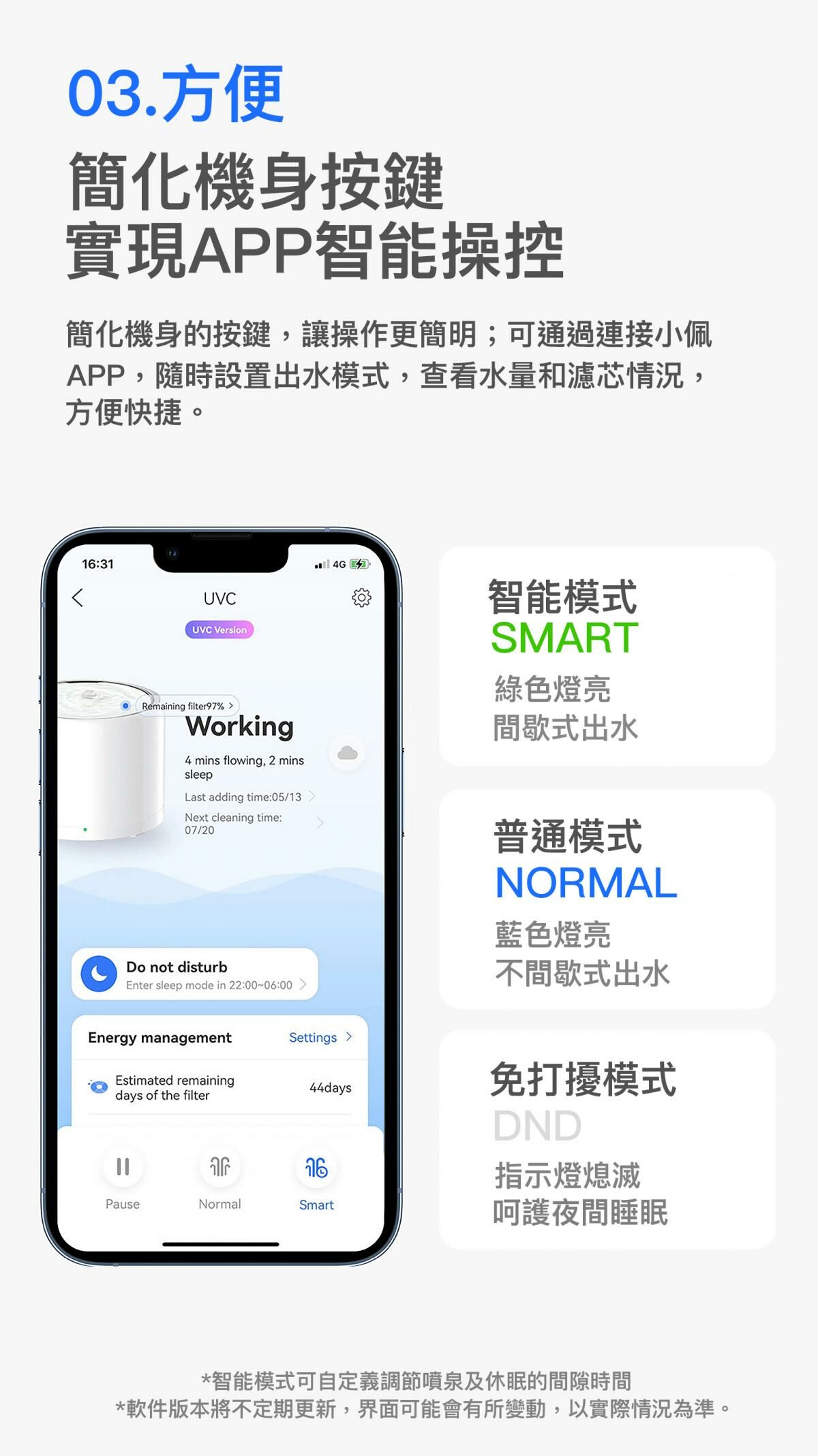 Petkit Eversweet 3 Pro UVC 殺菌無線水泵智能飲水機