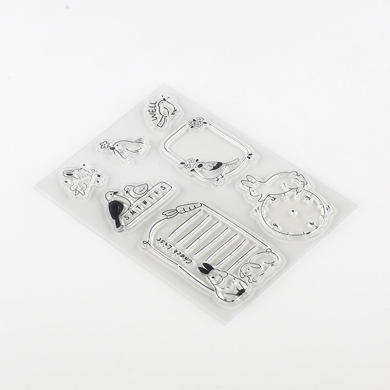 清單_森林動物  +Clear Stamp 透明印章組 ｜日本BGM