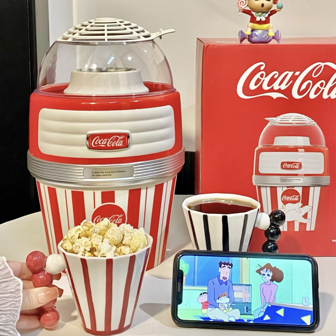 可口可樂爆米花機 DIY 正版發售