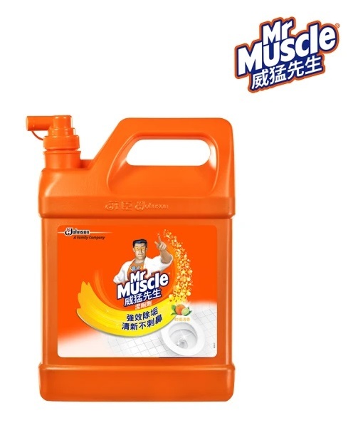 【莊臣】威猛先生潔廁劑-柑橘清香加侖裝/4W