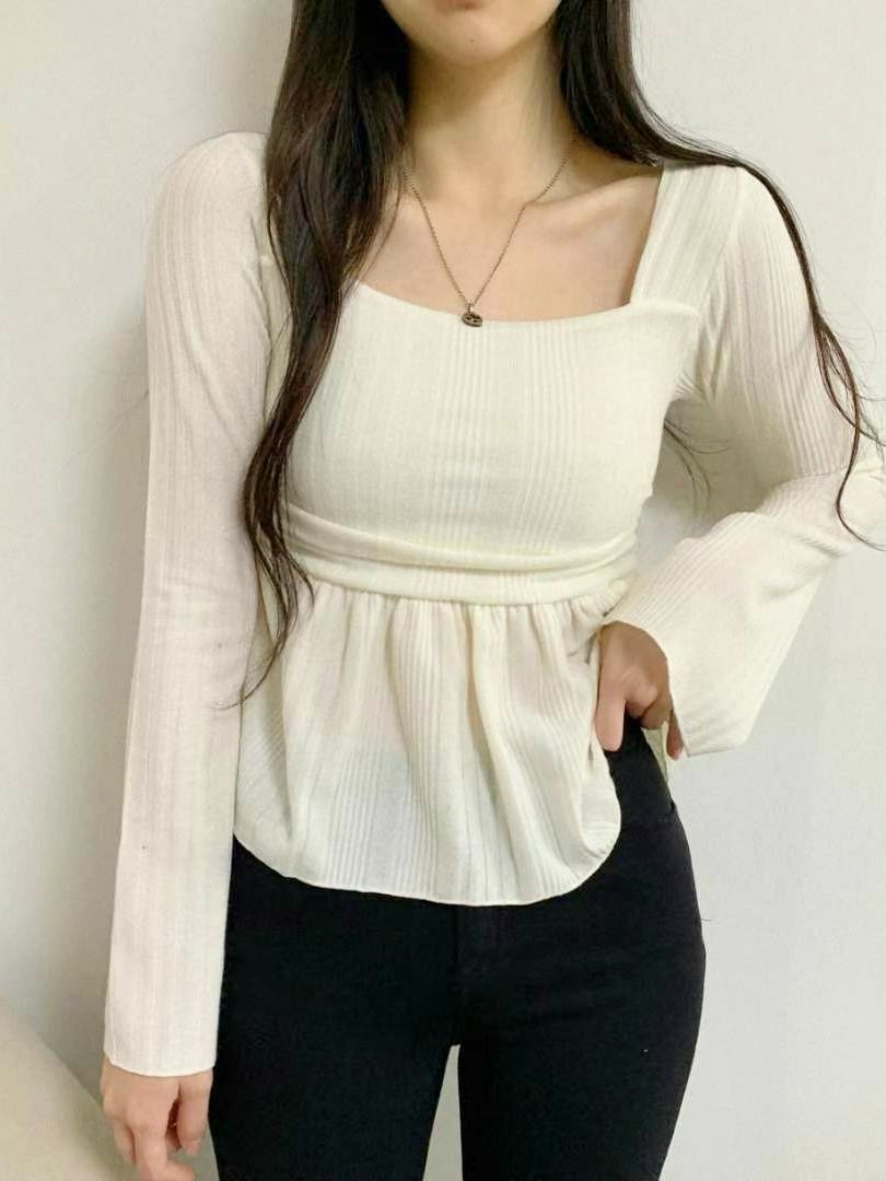 TOP#14265🤎柔感軟上衣