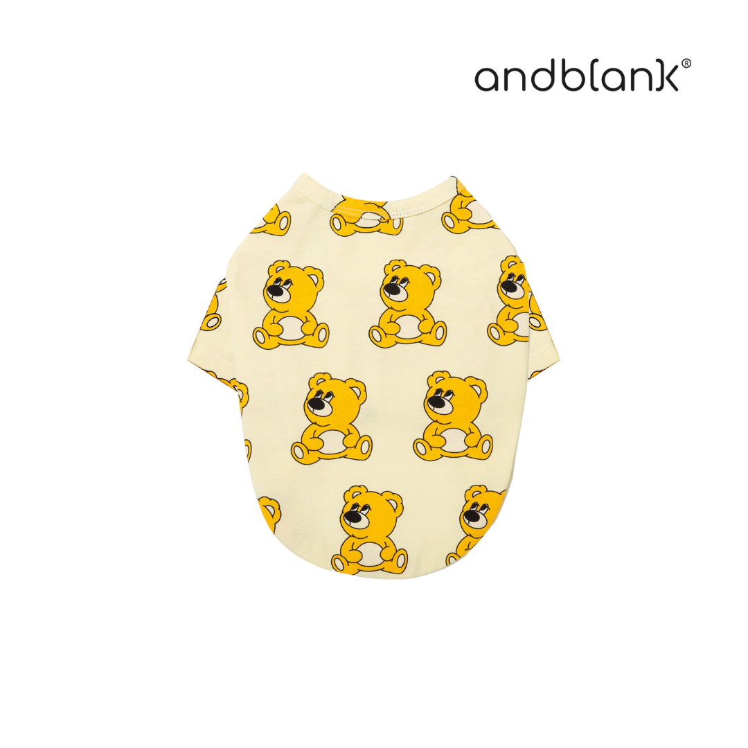 andblank iconic JOY BEAR TEE(米色)