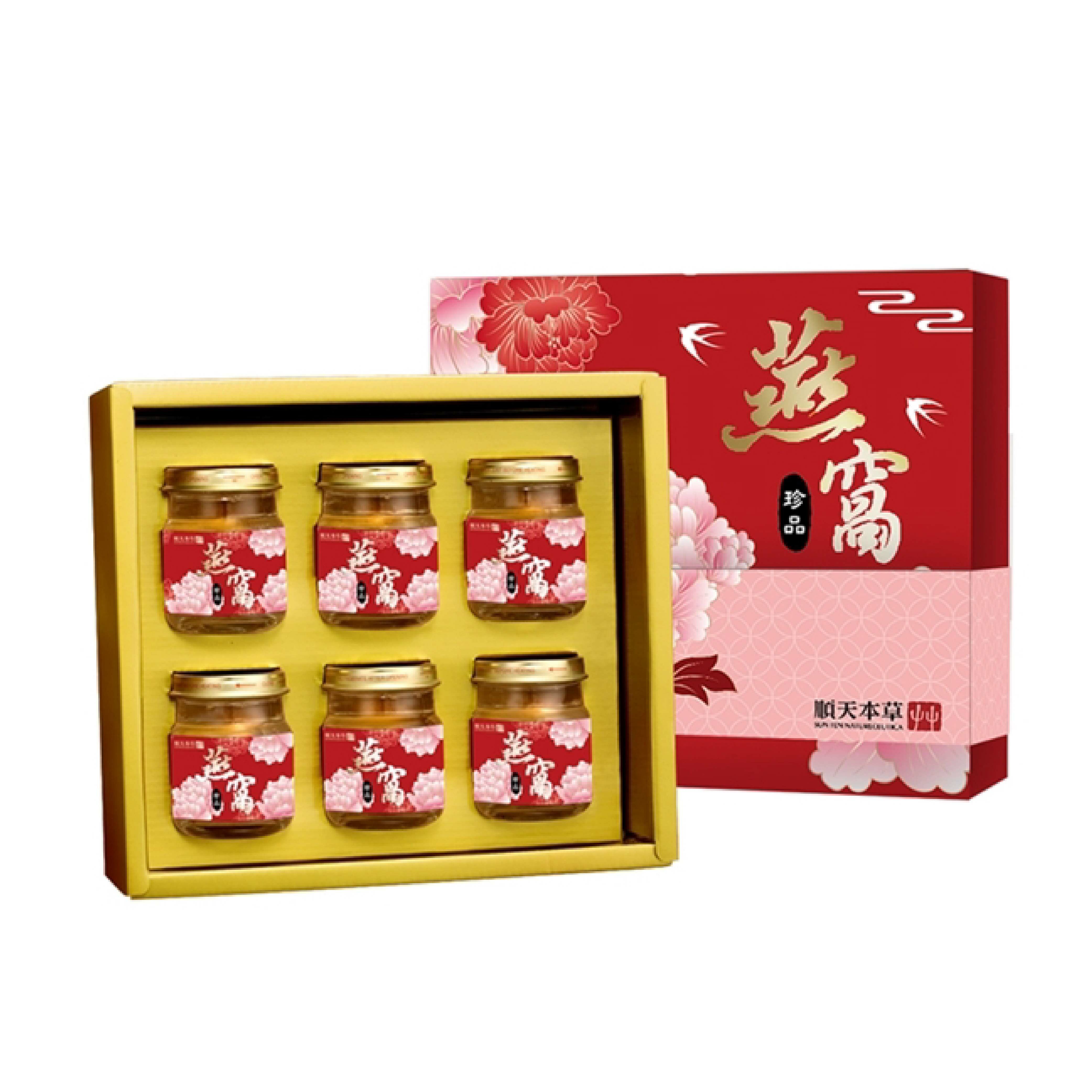 順天本草 冰糖燕窩禮盒 6入/盒