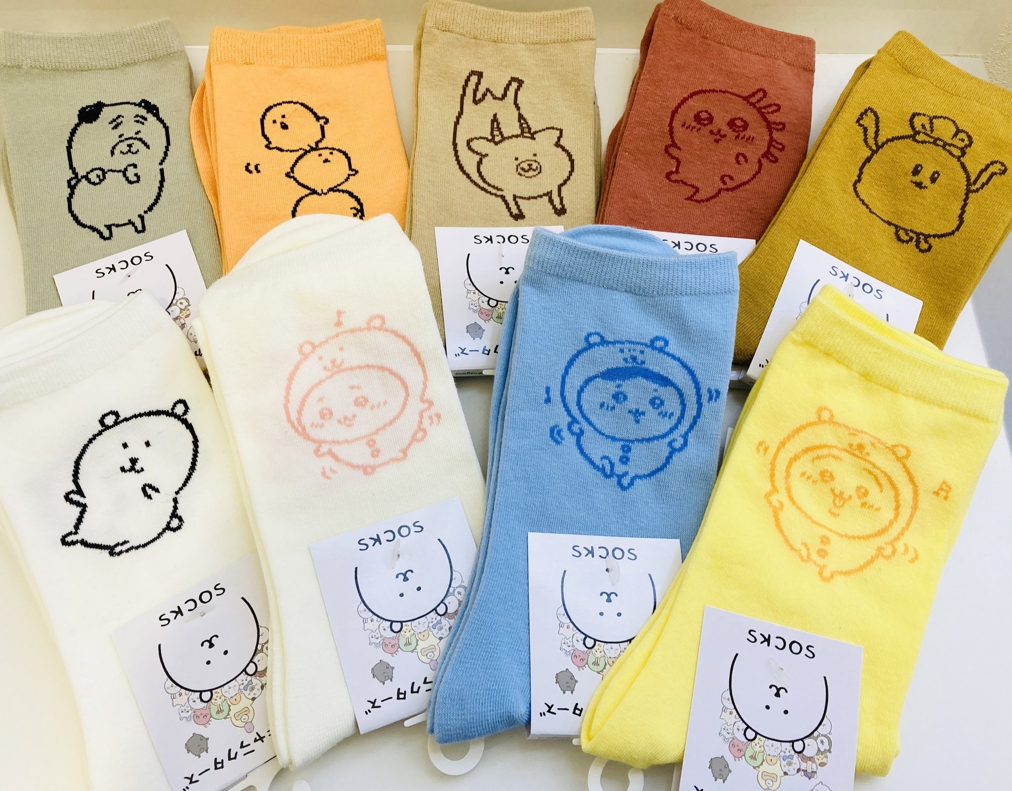 現貨｜Nagano Friends 純色中筒襪