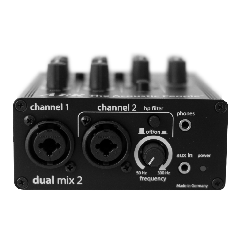 AER AER / Dual Mix 2 德國製 雙軌前級/DI (適用木吉他/烏克麗麗/小提琴) 第 2 張圖片｜三峽烏克麗麗