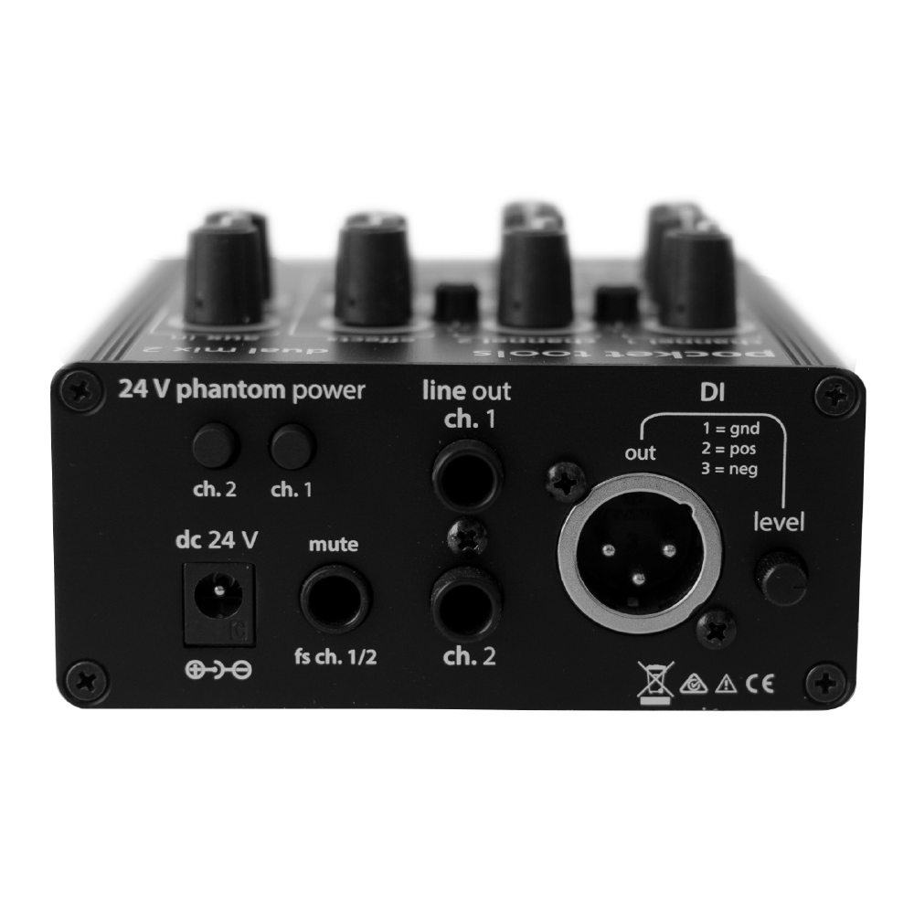 AER AER / Dual Mix 2 德國製 雙軌前級/DI (適用木吉他/烏克麗麗/小提琴) 第 3 張圖片｜三峽烏克麗麗