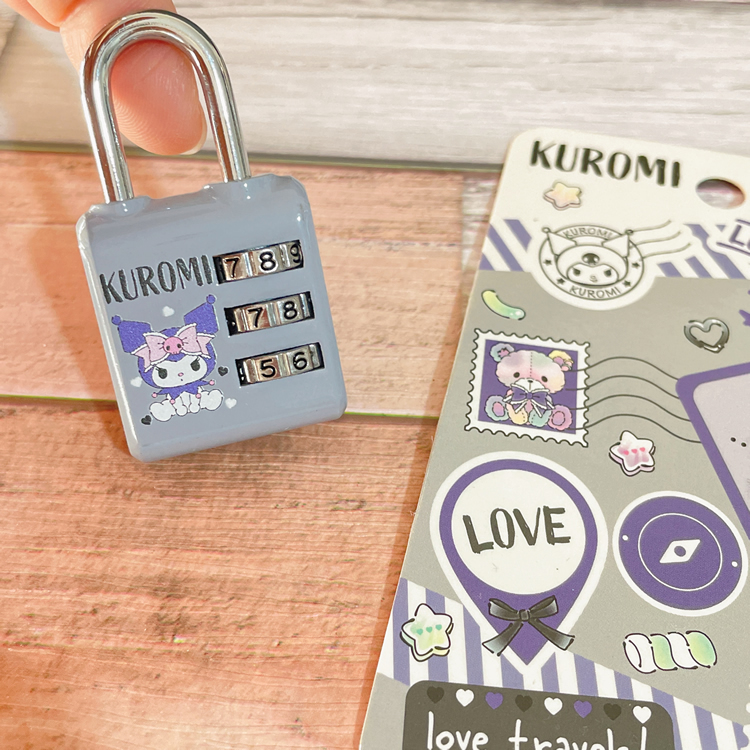 2023254-KU Sanrio 旅行密碼鎖 #SJ23-230645-00 Kuromi