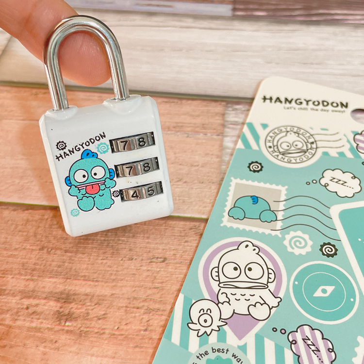 23254-HG Sanrio 旅行密碼鎖 #SJ23-230643-00 水怪