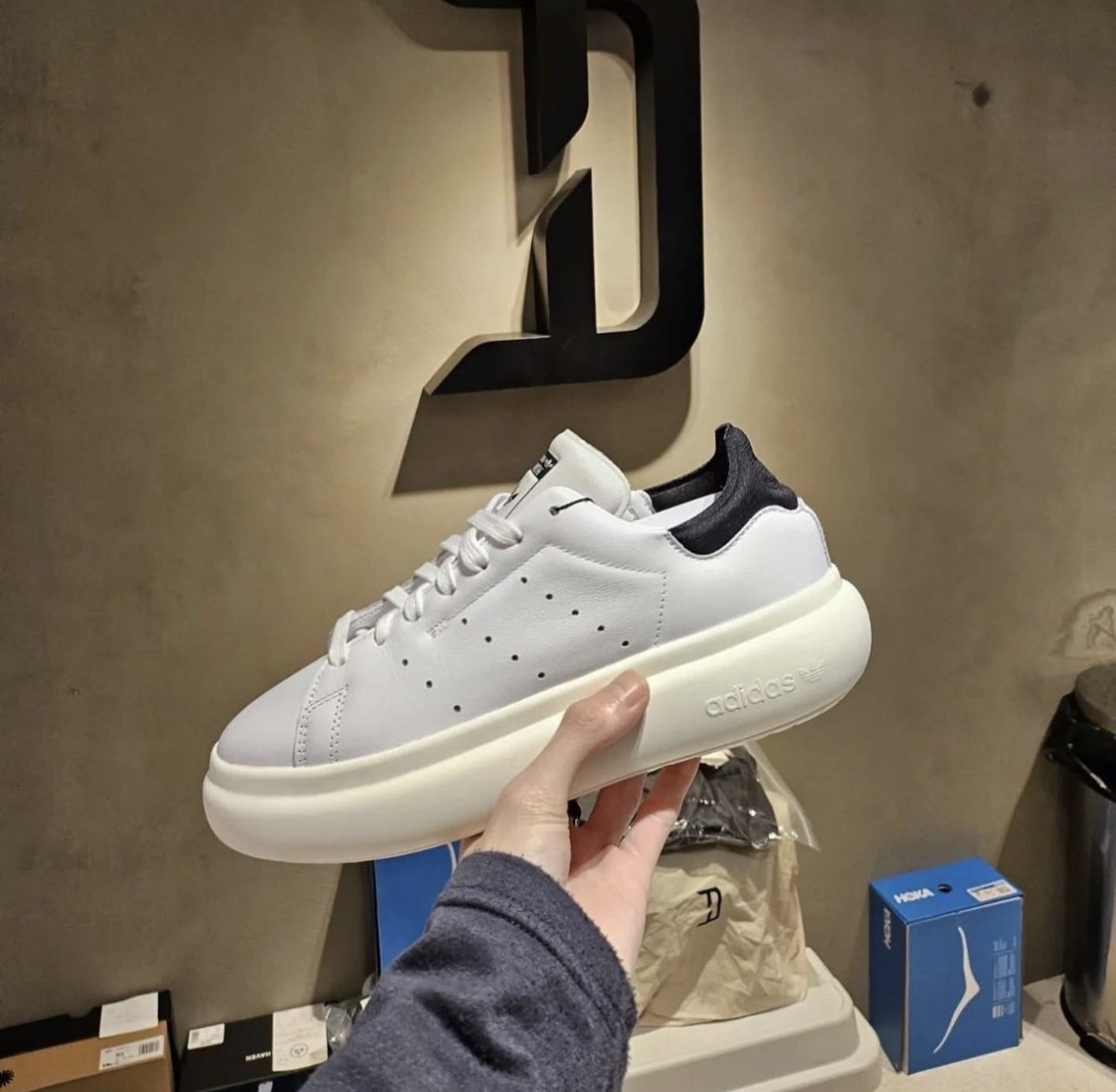 ADIDAS 女 STAN SMITH PF 休閒鞋