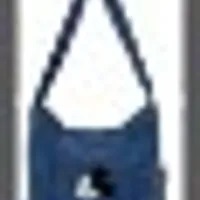 [S] LE.JUNEV MICKEY JOLLY TOTE BAG,DARK DENIM, KLJ108 (SLJV166)