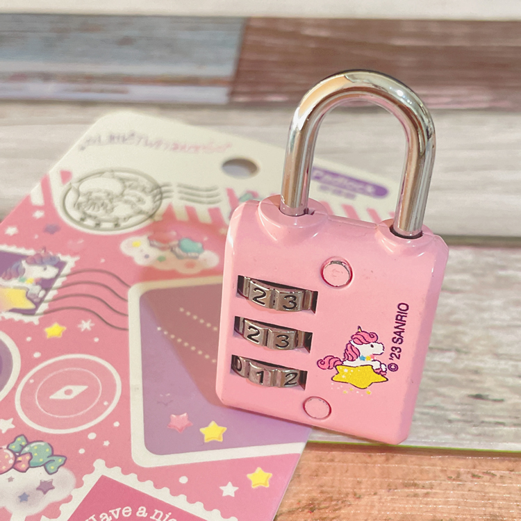 23254-TS Sanrio 旅行密碼鎖 #SJ23-230641-00 Little Twin Stars
