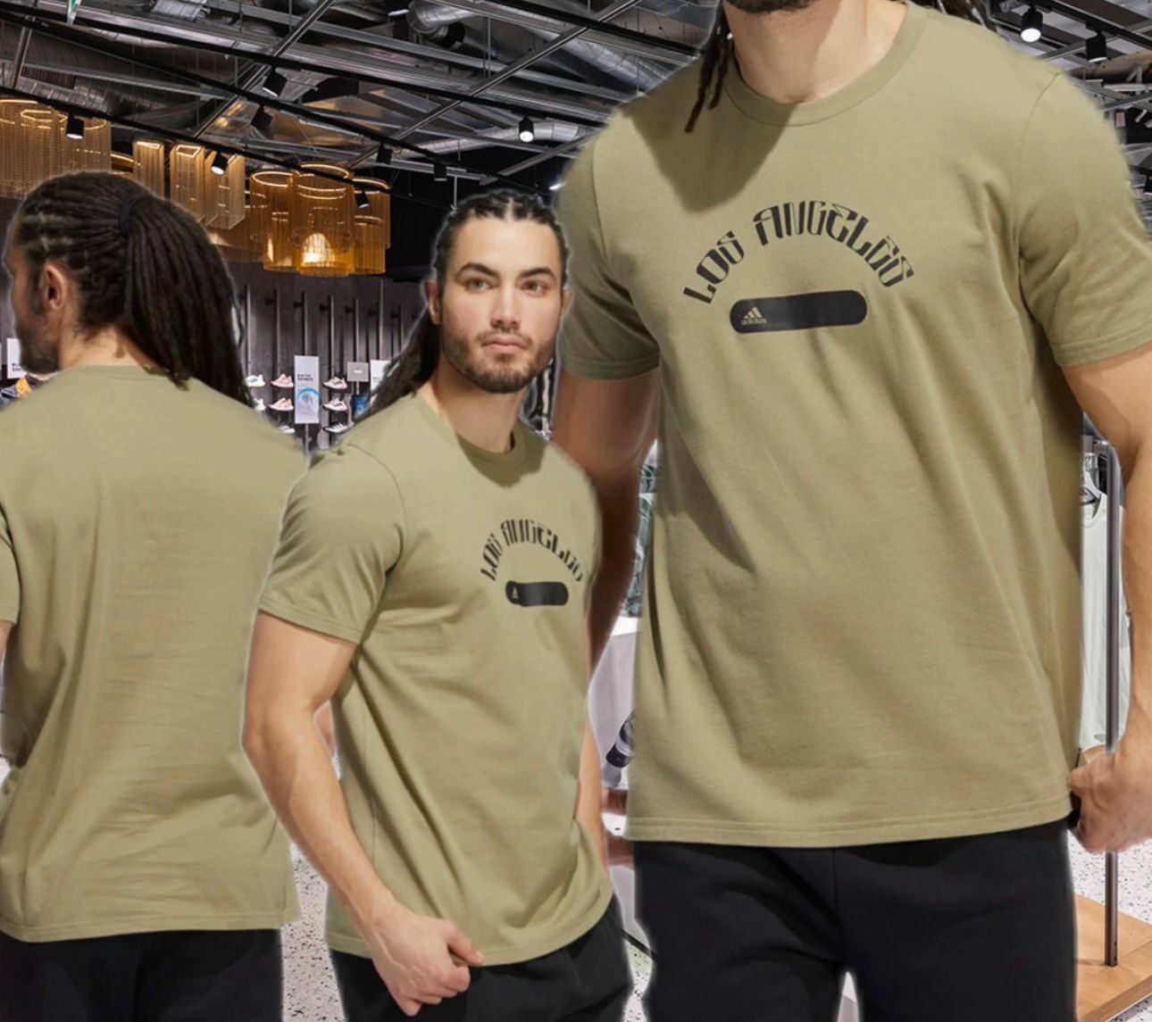 【預購】Adidas F010302 男裝短袖上衣 (啡色)