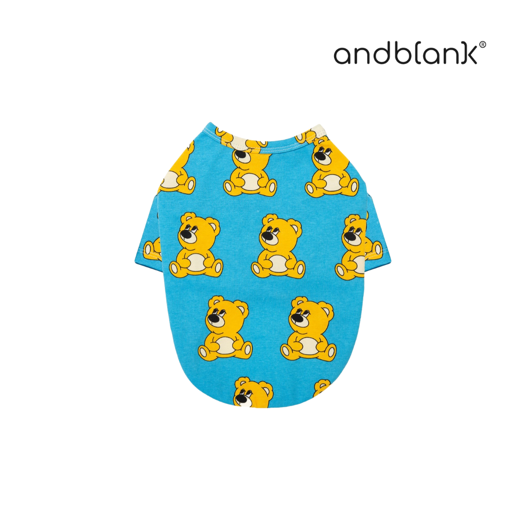 andblank iconic JOY BEAR TEE(藍色)