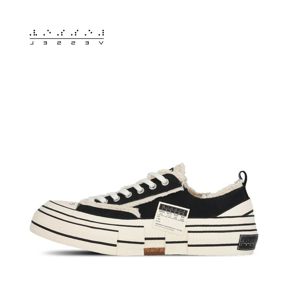 xVESSEL G.O.P. Lows Black 吳建豪 結構鞋 基本款 黑白