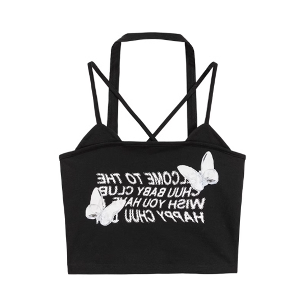 letter print camisole