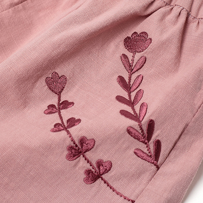 PIPPY精致繡花褲裙 粉