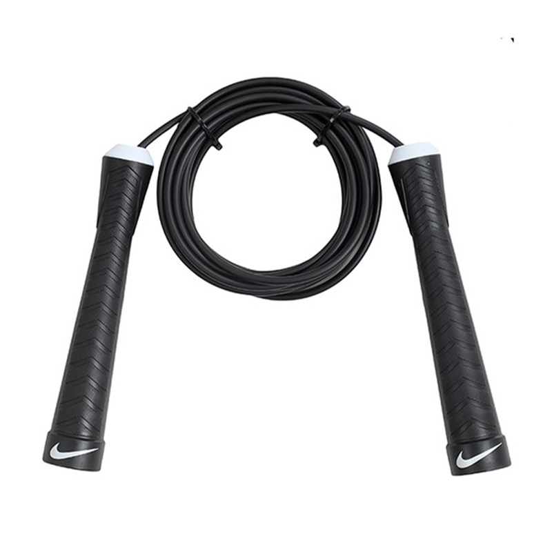 NIKE SPEED ROPE BLACK 跳繩 運動 健身 黑色 男女款 AC4196-027 [台灣現貨]