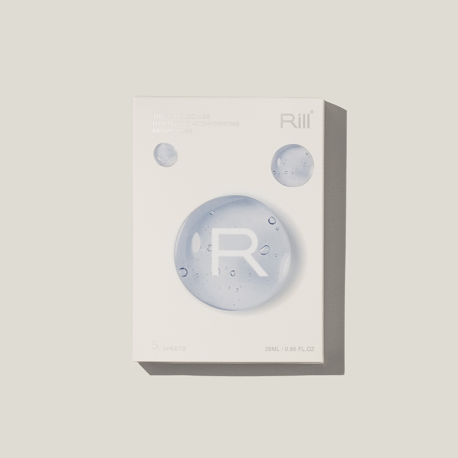 Rill® 三分子玻尿酸高保濕修護面膜｜保濕面膜、玻尿酸面膜