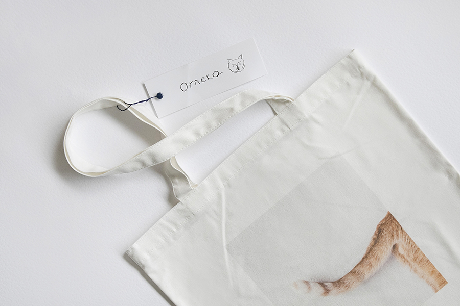 Orneko-ORNEKO BOOK紀念帆布包 / 尾巴