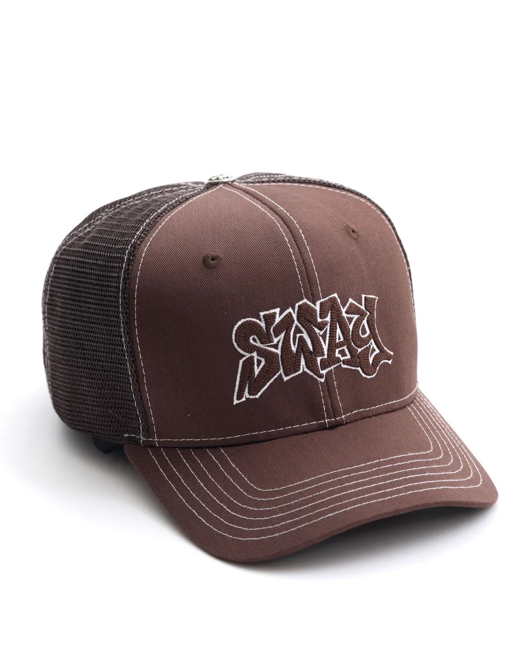 Sway the Don “Graffiti” Trucker Hat - Brown