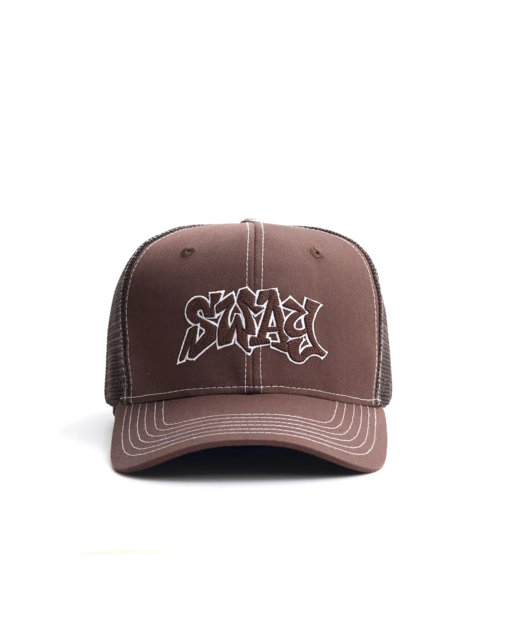 Sway the Don “Graffiti” Trucker Hat - Brown