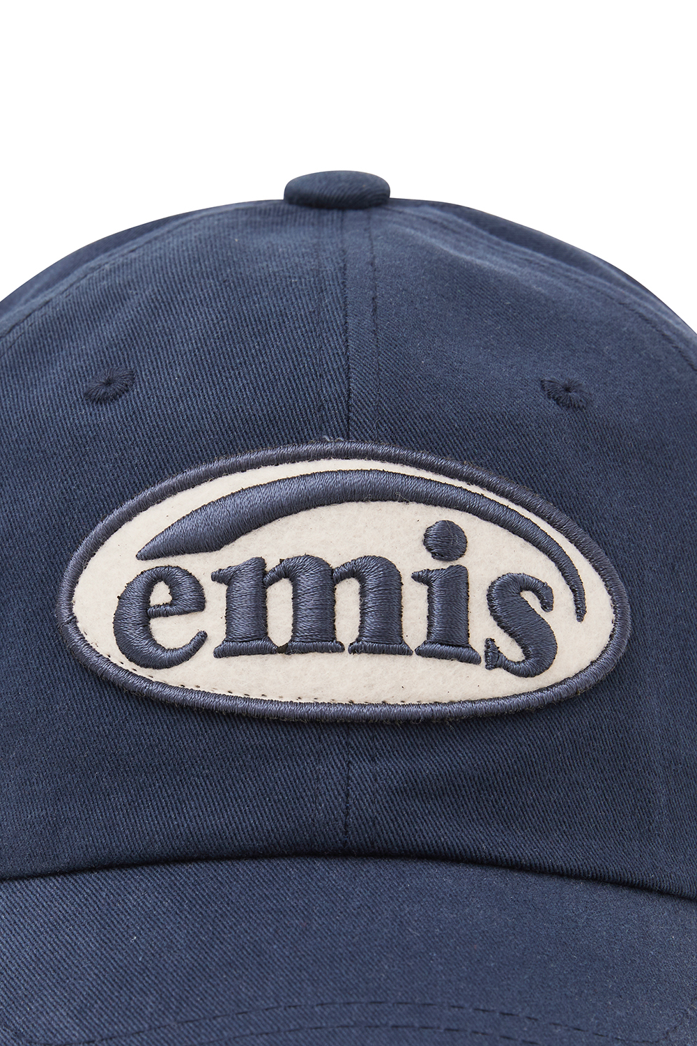 ★EMIS★ TONE ON TONE WAPPEN BALL CAPBLUE m1037_1334245 TONE ON TONE WAPPEN BALL CAP-SKY BLUE - EMIS
