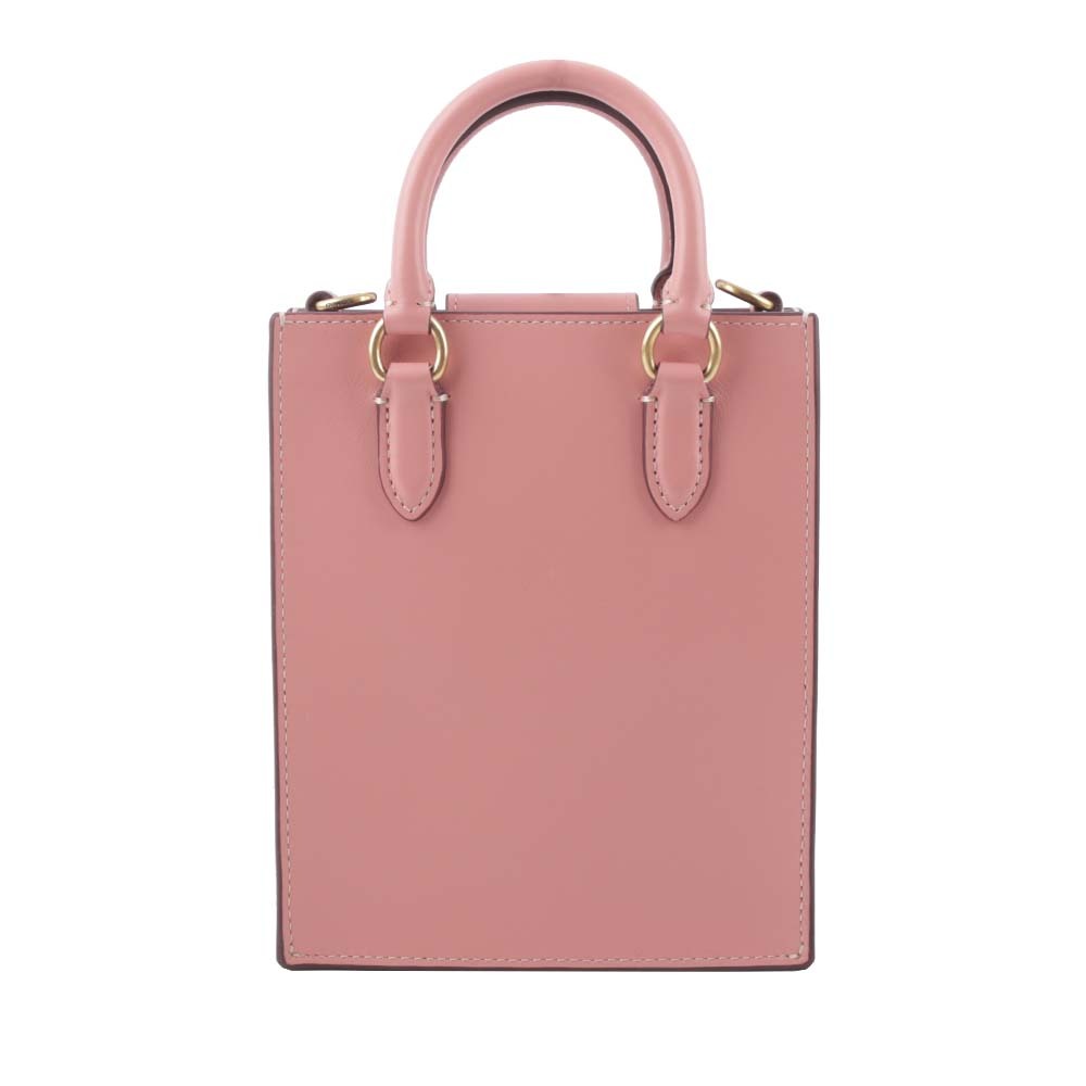 【COACH】Disney X Coach 米奇米妮溜冰圖案迷你二用琴譜包(淺腮紅粉) CN023 B4OFE