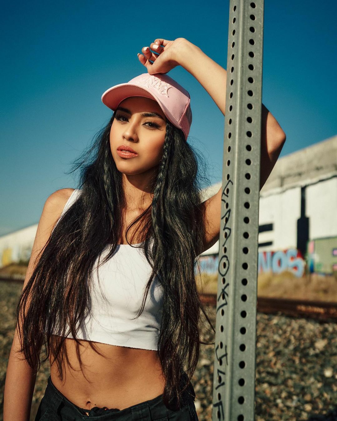 Sway the Don “Graffiti” Trucker Hat - Pink