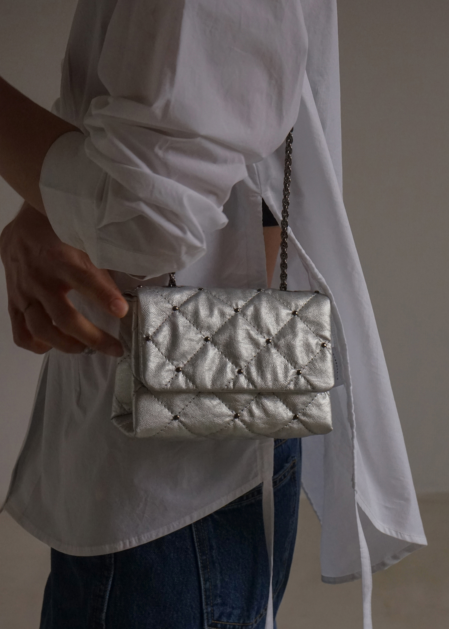 Kwani Lozenge Studded Micro