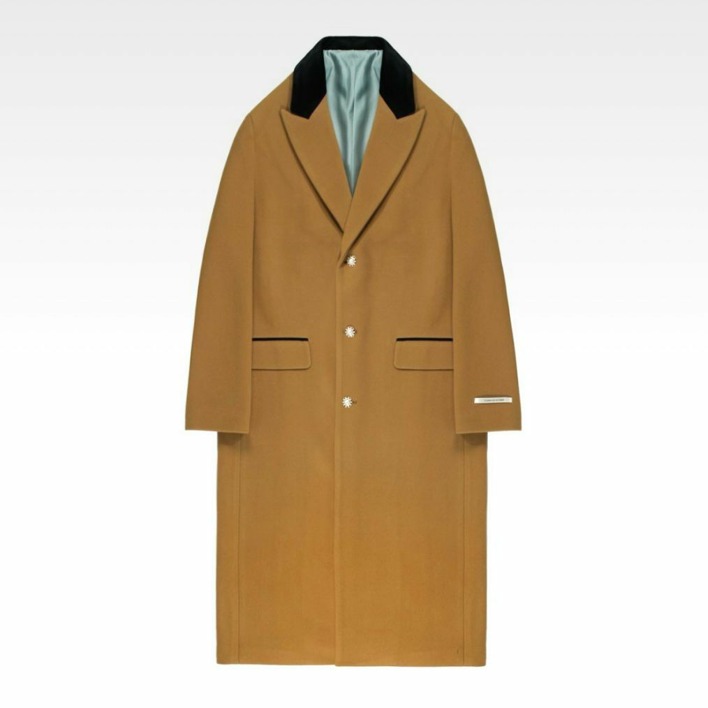 拼色西裝長褸 D.B.Y.M-031JK