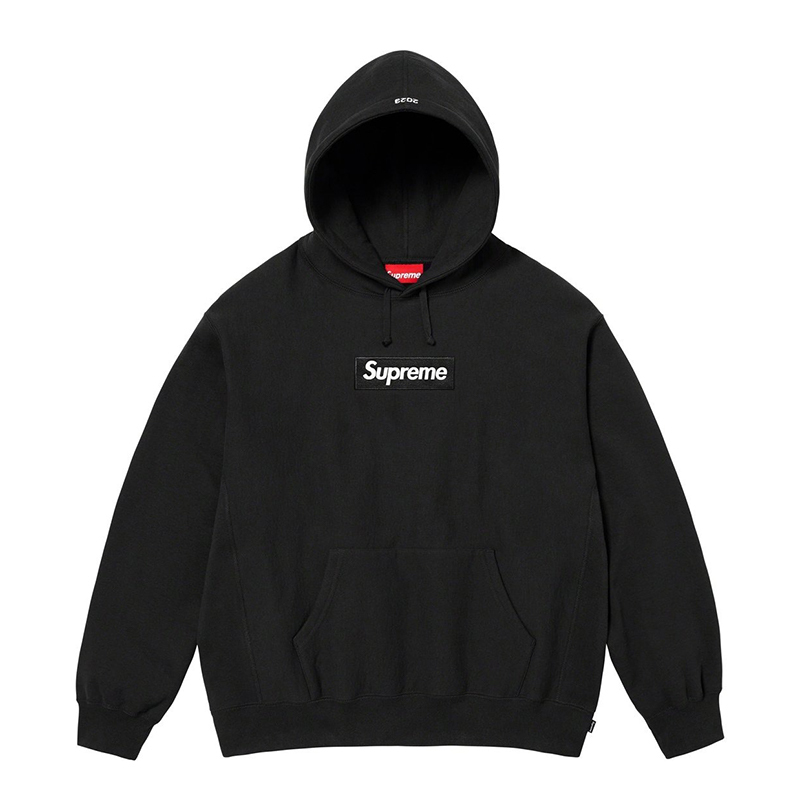 SUPREME BOX LOGO HOODED SWEATSHIRT BLACK SUP-446 [台灣現貨