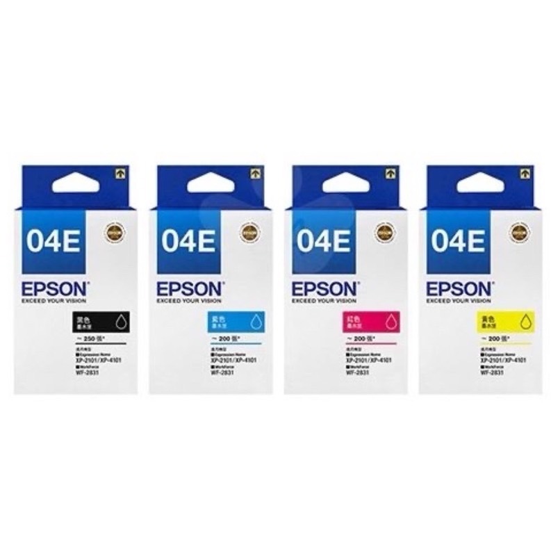 EPSON 愛普生 04E 原廠墨水匣