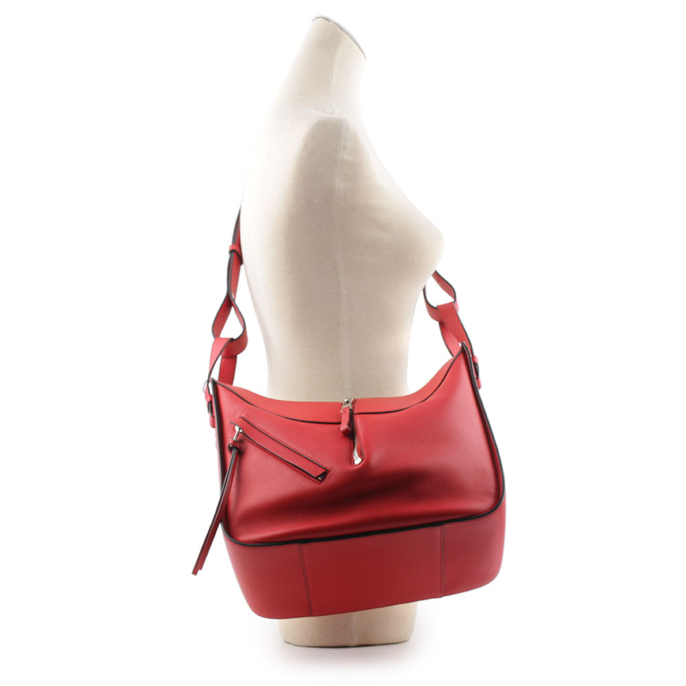 【LOEWE】Hammock Small 牛皮吊床包(紅色)