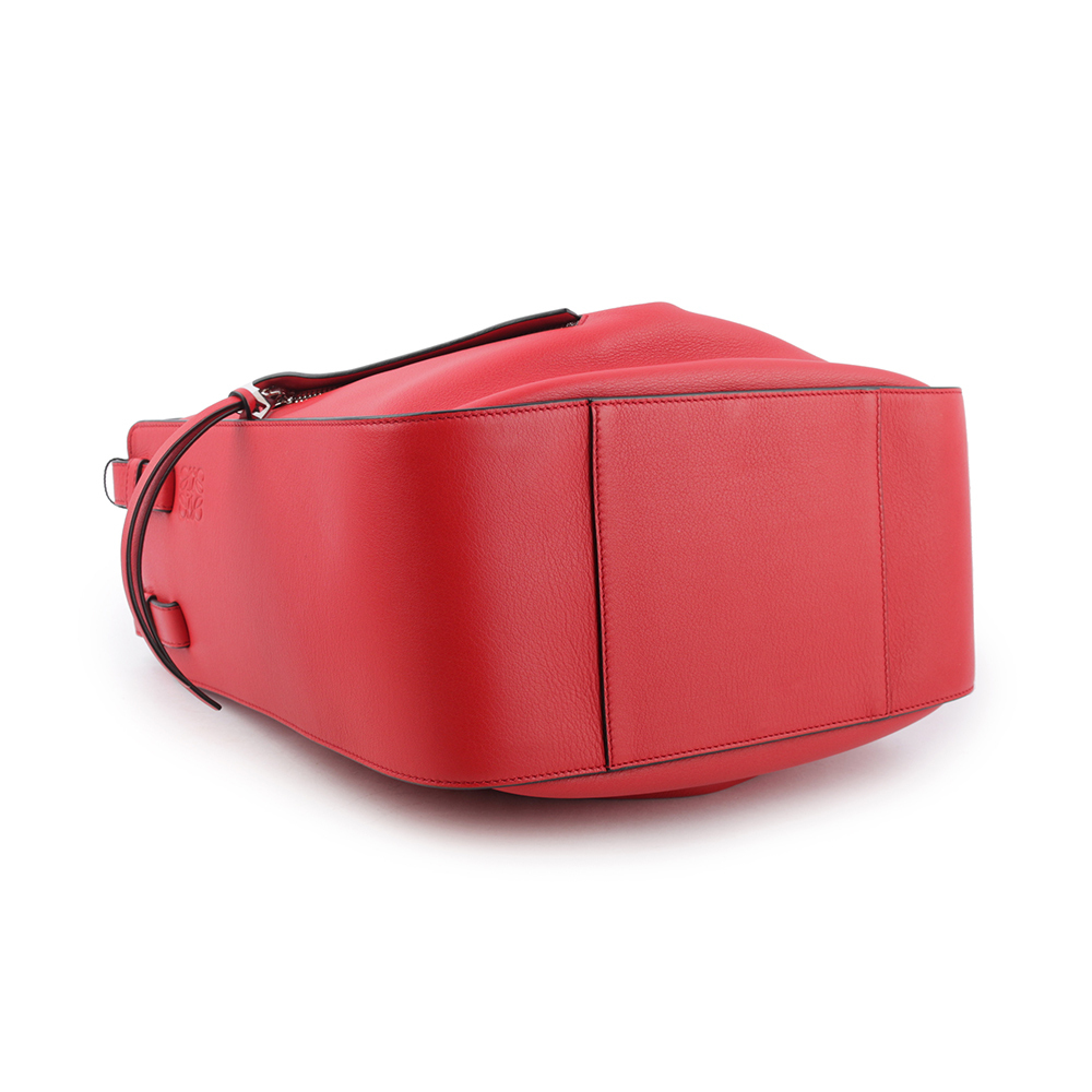 【LOEWE】Hammock Small 牛皮吊床包(紅色)