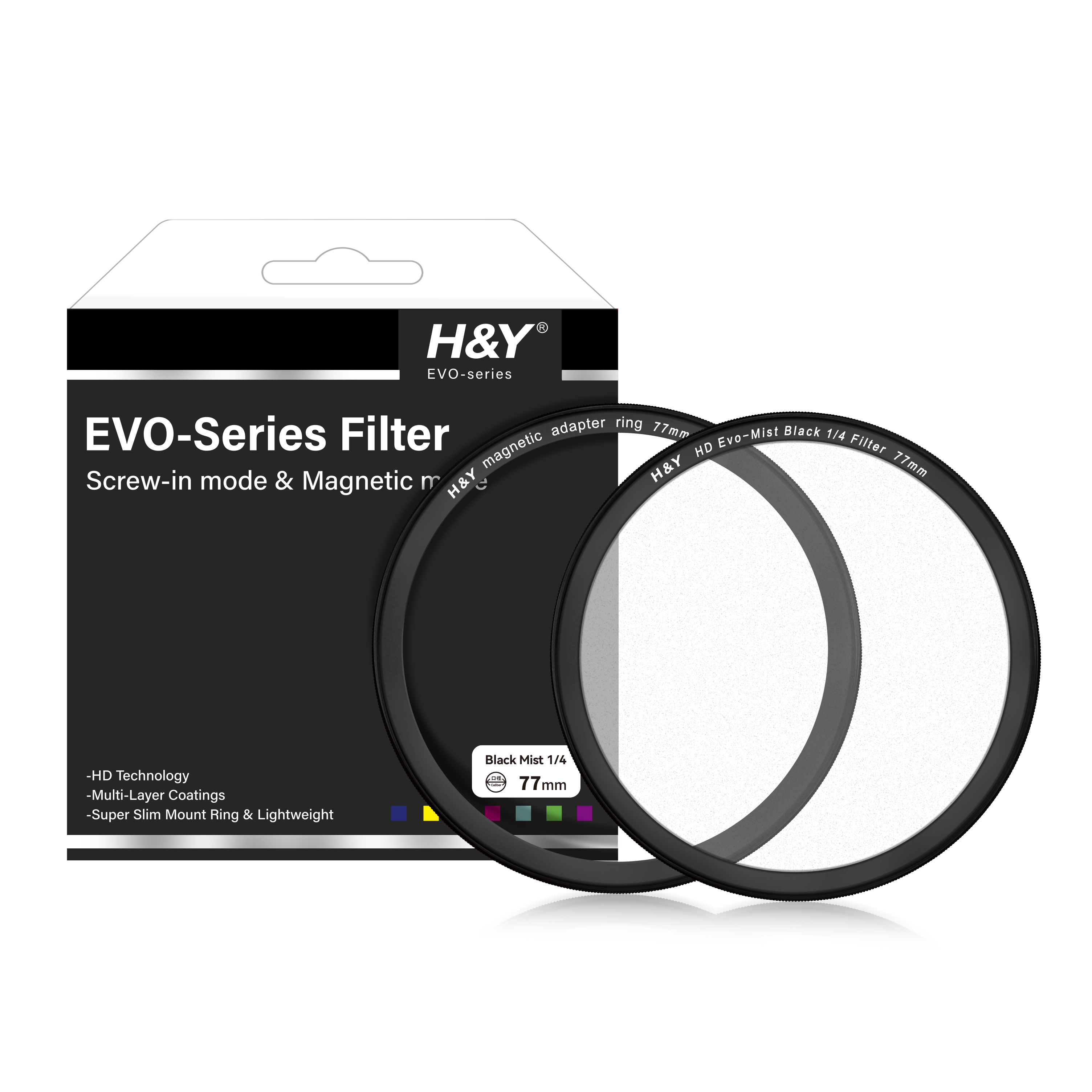 H&Y Evo-Mist Black 77mm