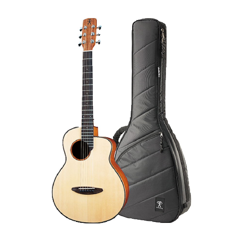 aNueNue aNueNue / 10原創系列 面單旅行木吉他/面單木吉他(西加雲杉木)(原聲款/插電款)(M10/L10/M10E/L10E) 彩虹人官方認證 — 三峽吉他 / Bass｜YA! 玩音樂