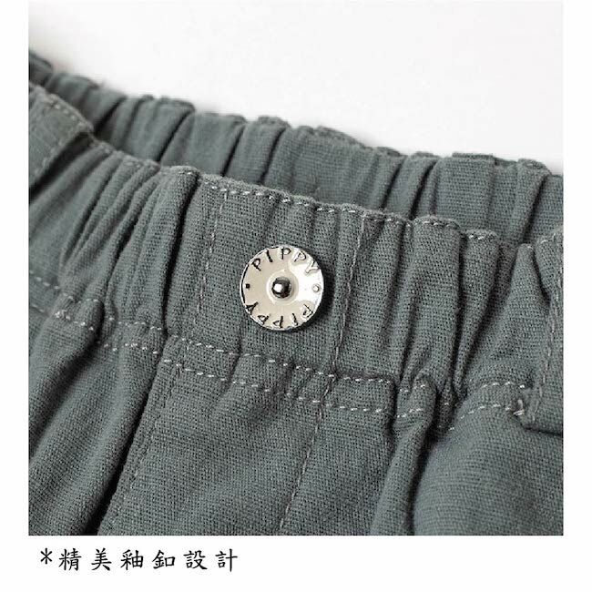 休閒拼接短褲 綠